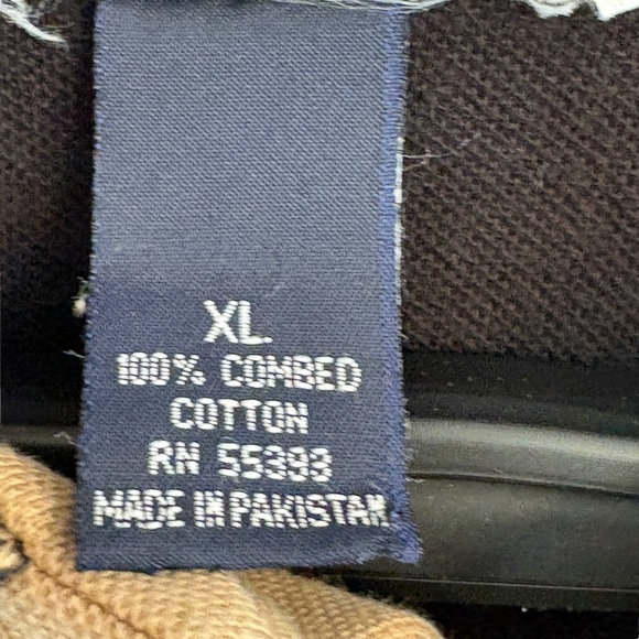 Disney Cruise Line Vintage Mens Black Tan Polo Size XL - Picture 4 of 6